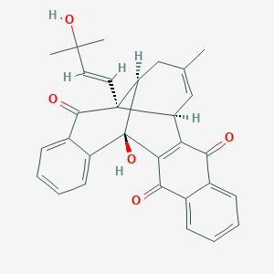 molecular formula C30H26O5 B1249943 Lippsidoquinone 