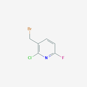 3-(Bromomethyl)-2-chloro-6-fluoropyridine