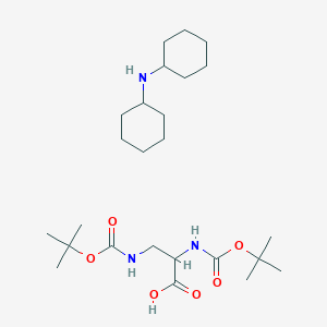 Dicyclohexylamine N-Boc-3-(Boc-amino)-L-alanine