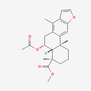 molecular formula C23H28O5 B1249950 taepeenin D 