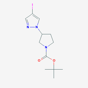 tert-butyl 3-(4-iodo-1H-pyrazol-1-yl)pyrrolidine-1-carboxylate