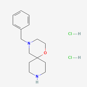 4-Benzyl-1-oxa-4,9-diazaspiro[5.5]undecane dihydrochloride