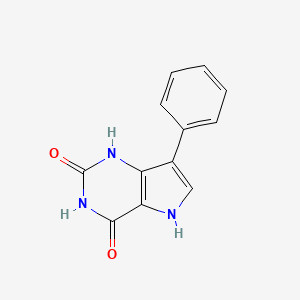 7-phenyl-1H-pyrrolo[3,2-d]pyrimidine-2,4(3H,5H)-dione