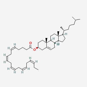 molecular formula C47H74O2 B1249968 胆固醇（5Z,8Z,11Z,14Z,17Z-二十碳五烯酸酯） CAS No. 74892-97-0