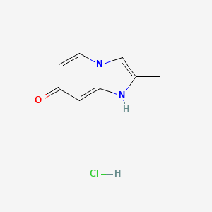 2-Methylimidazo[1,2-a]pyridin-7-ol hydrochloride