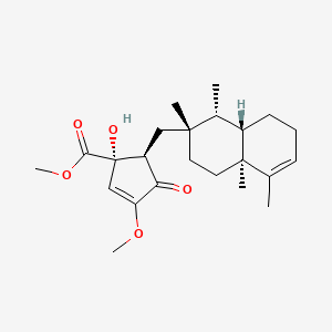 molecular formula C23H34O5 B1249979 Dysidenone A 