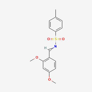 N-[(2,4-dimethoxyphenyl)methylidene]-4-methylbenzenesulfonamide