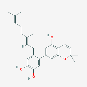 molecular formula C27H32O4 B1249988 Clusiparalicoline B 