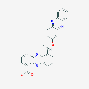 molecular formula C28H20N4O3 B1249989 Phenazostatin A 