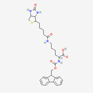 molecular formula C31H38N4O6S B12499930 Fmoc-D-Biocytin 