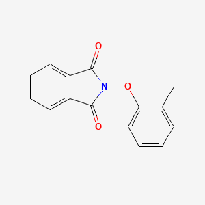 molecular formula C15H11NO3 B12499959 2-(o-Tolyloxy)isoindoline-1,3-dione 