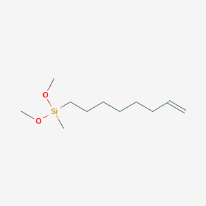 Dimethoxy(methyl)(oct-7-en-1-yl)silane