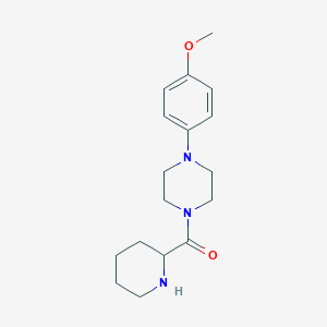 [4-(4-Methoxyphenyl)piperazin-1-yl](piperidin-2-yl)methanone