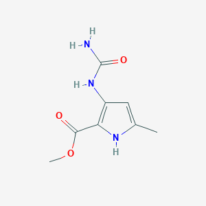 methyl 3-(carbamoylamino)-5-methyl-1H-pyrrole-2-carboxylate