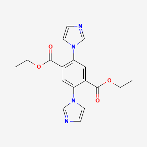 Diethyl 2,5-di(1H-imidazol-1-yl)terephthalate