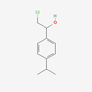 2-Chloro-1-[4-(propan-2-yl)phenyl]ethan-1-ol