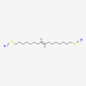 molecular formula C18H30N2S2 B1250034 Thiocyanatin B 