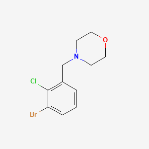 4-(3-Bromo-2-chlorobenzyl)morpholine