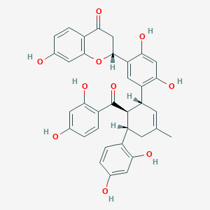 molecular formula C35H30O10 B1250040 广桑酮 M 
