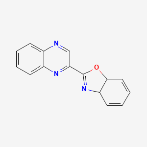 2-(Quinoxalin-2-yl)-3a,7a-dihydrobenzo[d]oxazole