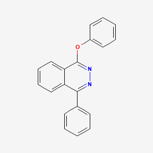 1-Phenoxy-4-phenylphthalazine