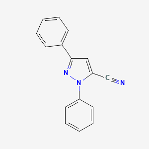 1,3-Diphenyl-1H-pyrazole-5-carbonitrile