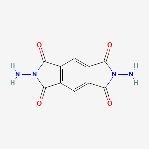 molecular formula C10H6N4O4 B12500558 2,6-Diaminopyrrolo[3,4-f]isoindole-1,3,5,7(2H,6H)-tetraone 