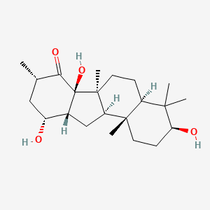 molecular formula C22H36O4 B1250056 达西西芬 A 