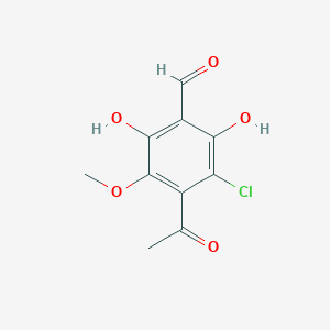 molecular formula C10H9ClO5 B1250058 Longissiminone B 