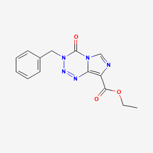 Ethyl 3-benzyl-4-oxoimidazo[4,3-D][1,2,3,5]tetrazine-8-carboxylate