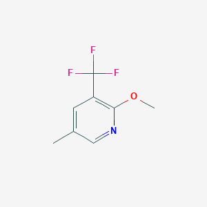 2-Methoxy-5-methyl-3-(trifluoromethyl)pyridine