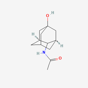 molecular formula C12H19NO2 B12500753 N-[(1R,3S,7s)-5-hydroxytricyclo[3.3.1.1~3,7~]dec-2-yl]acetamide 