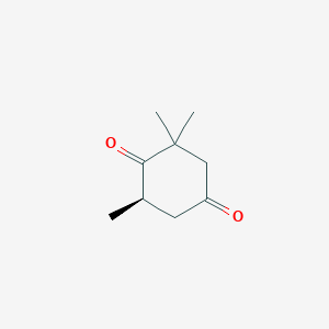 molecular formula C9H14O2 B1250081 Levodione 