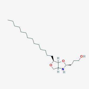 molecular formula C22H43NO3 B1250094 Jaspine A 