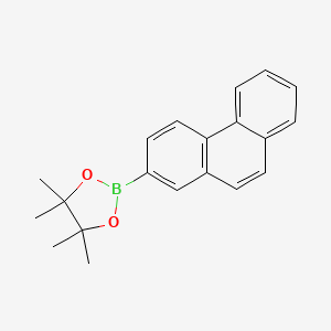 4,4,5,5-Tetramethyl-2-(phenanthren-2-yl)-1,3,2-dioxaborolane