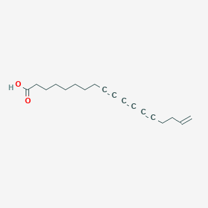 molecular formula C18H22O2 B1250107 Oropheic acid 