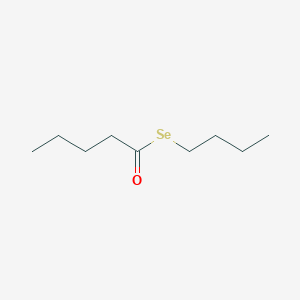 molecular formula C9H18OSe B1250109 Se-butyl pentaneselenoate 