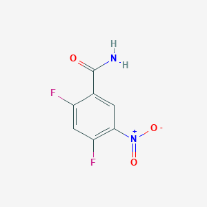 2,4-Difluoro-5-nitrobenzamide