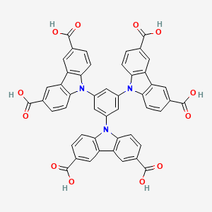 9,9',9''-(Benzene-1,3,5-triyl)tris(9H-carbazole-3,6-dicarboxylic acid)