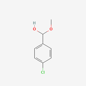 (4-Chlorophenyl)(methoxy)methanol