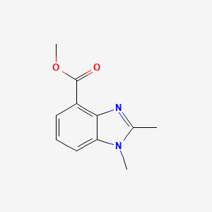 Methyl 1,2-dimethyl-1H-benzo[d]imidazole-4-carboxylate