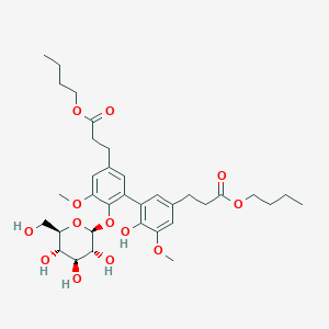 molecular formula C34H48O13 B1250131 Dichotomoside D 