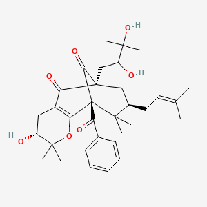 molecular formula C33H44O7 B1250134 Propolone B 