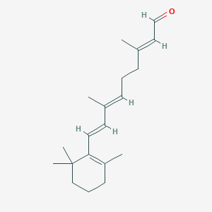 molecular formula C20H30O B1250157 11,12-Dihydroretinal CAS No. 41889-27-4