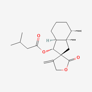 molecular formula C20H30O4 B1250161 Bakkenolide J 