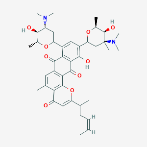 molecular formula C41H52N2O9 B1250174 Saptomycin B 