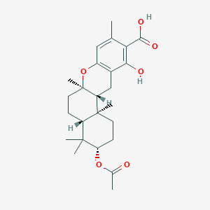 molecular formula C25H34O6 B1250176 Hongoquercin B 