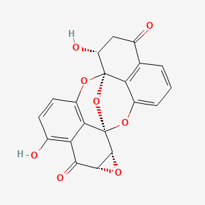 molecular formula C20H12O8 B1250192 Preussomerin K 