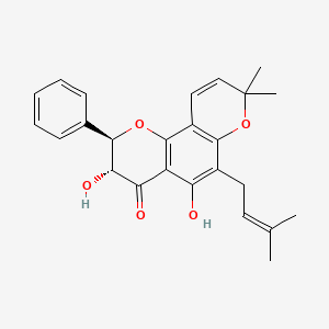 molecular formula C25H26O5 B1250197 Isomundulinol 