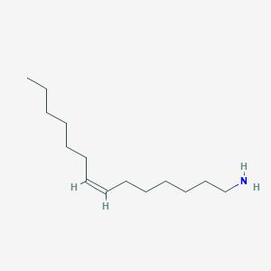 molecular formula C14H29N B1250203 (Z)-7-Tetradecenylamine 